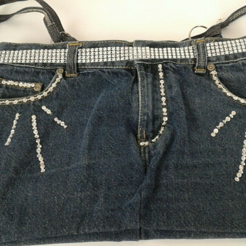 Handmade Faded Glory Jeans Denim Purse Hand/Should